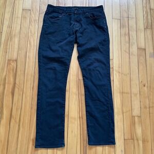 John Varvatos USA Mens Slim Fit Black Pants Jeans Size 32